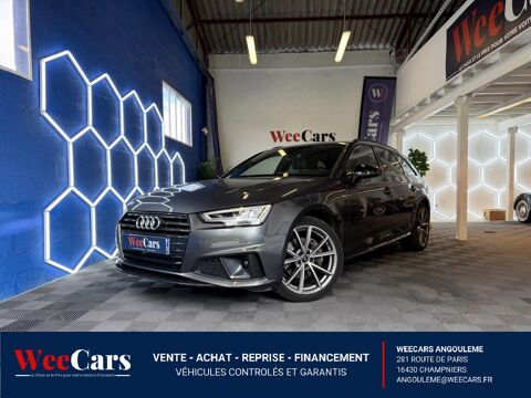 Audi A4 AVANT 2.0 40 TDI 190CH S-LINE S-TRONIC BVA GARANTIE 12 MOIS 2018 occasion Angoul&ecirc;me 16000
