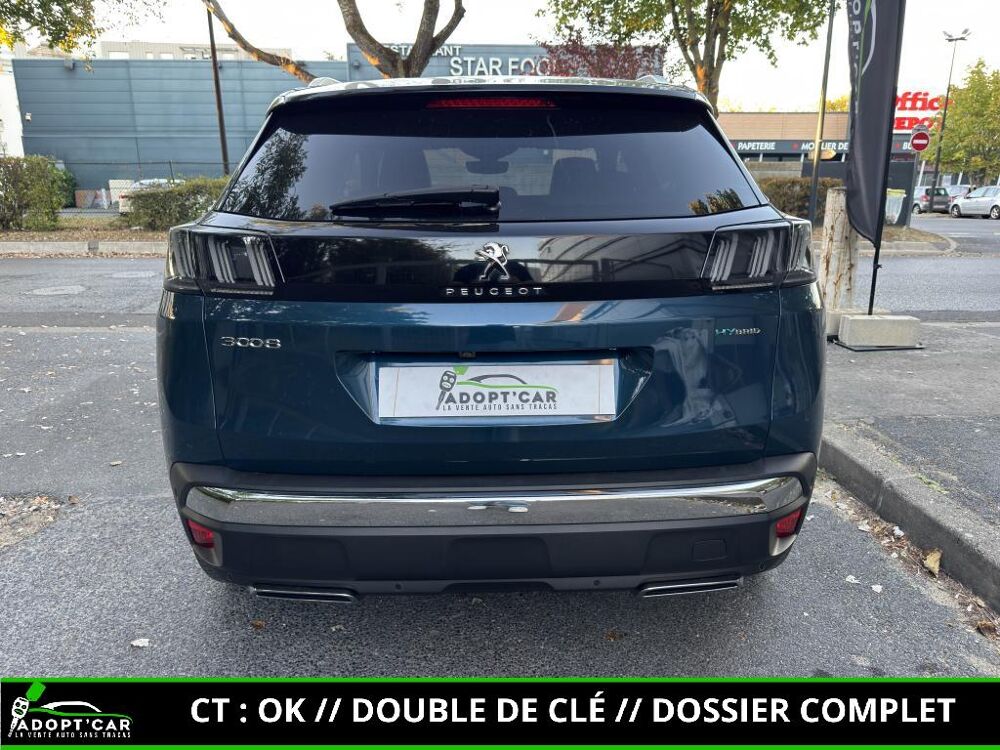3008 Hybrid - 225 - BV e-EAT8 II 2016 GT PHASE 2 2022 occasion 77185 Lognes