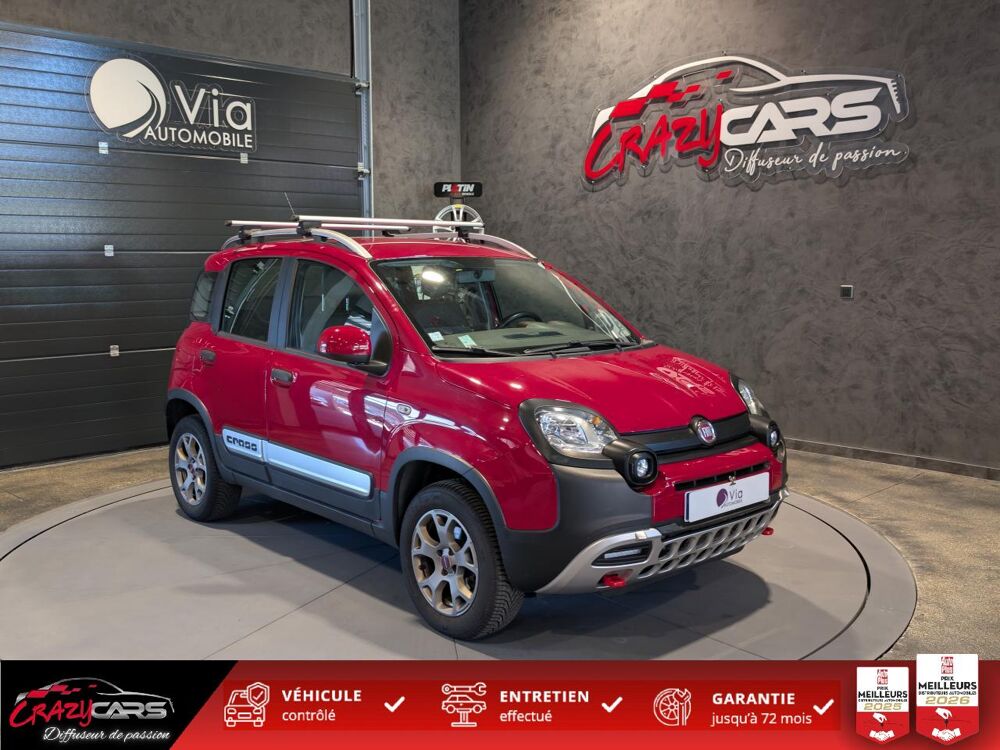 Panda Cross 4X4 0.9 TwinAir 90 ch - CLIM AUTO - BLUETOOTH 2015 occasion 25300 Pontarlier