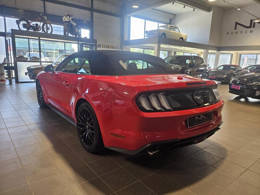 Mustang 2.3 EcoBoost 290 BVA CABRIOLET 2019 occasion 26000 Valence