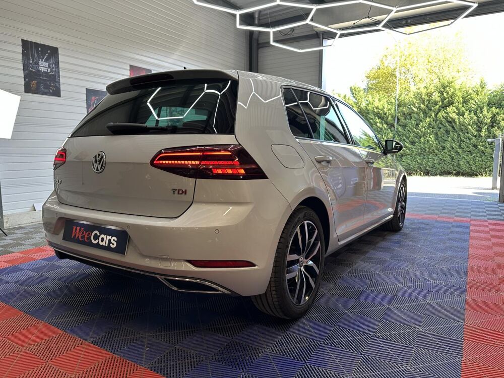 Golf 1.6 16V TDI CR - 115 - BV DSG 7 VII BERLINE Carat Exclusive 2018 occasion 33370 Artigues-pr&egrave;s-Bordeaux