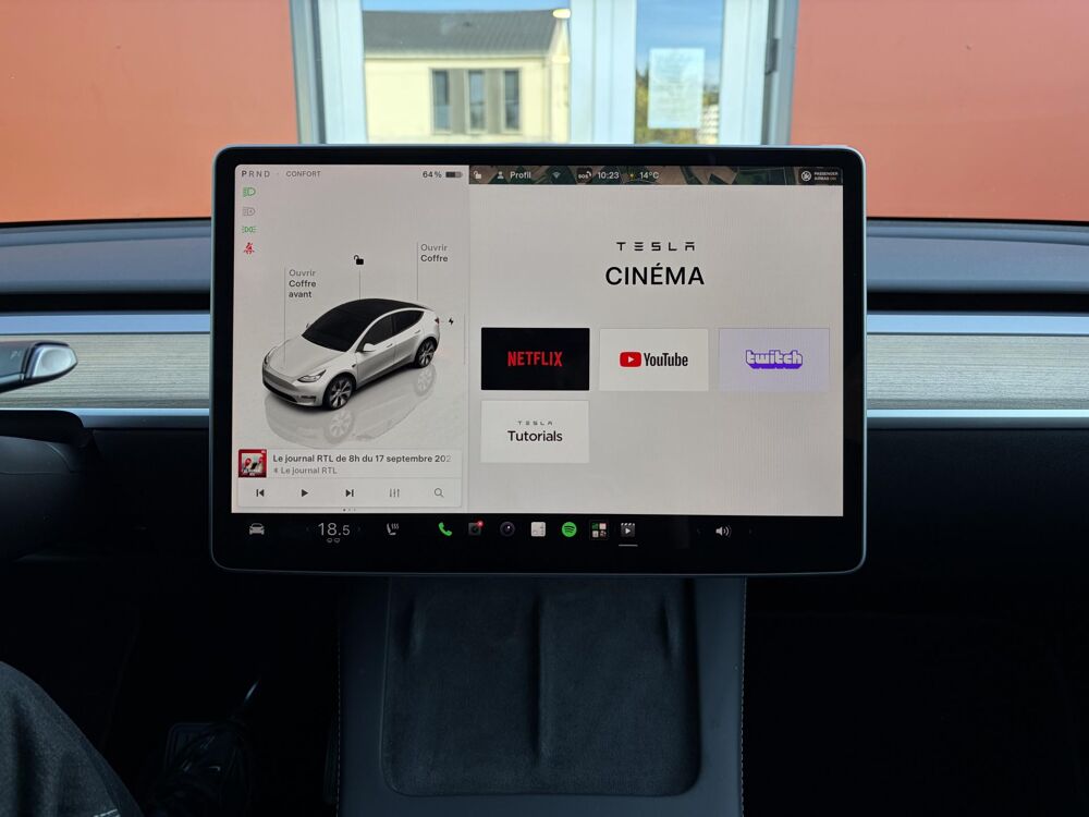 Model Y Grand Autonomie Dual Motor 4x4 1er Main AWD Attelage Autopil 2023 occasion 67440 Marmoutier