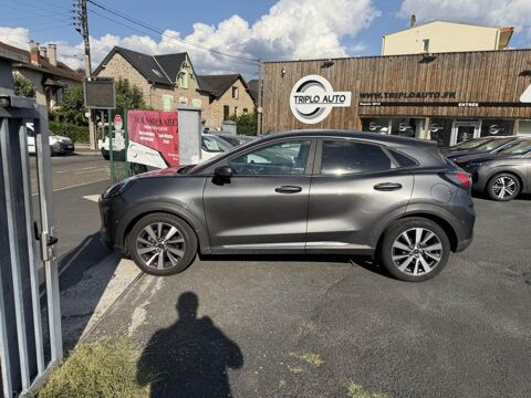 Puma 1.0 Flexifuel mHEV - 125 S&S Titanium gps + clim + camera AR 2022 occasion 19100 Brive-la-Gaillarde