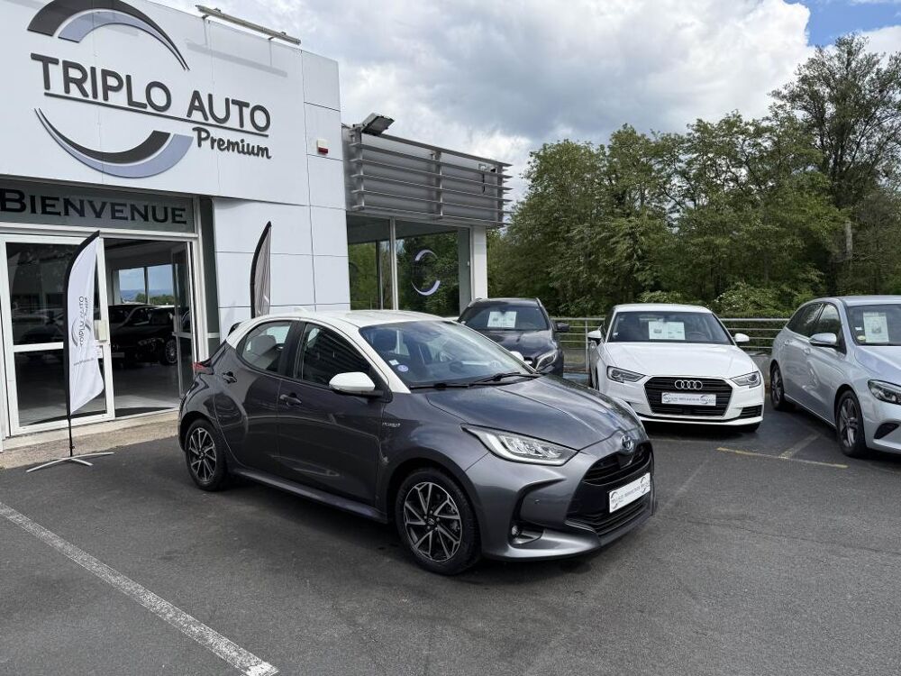 Yaris Hybrid 116h - BV e-CVT Iconic GPS + CAMERA AR + CLIM 2021 occasion 19100 Brive-la-Gaillarde