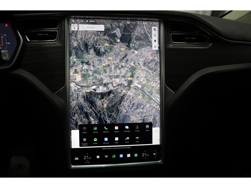 Model X 417ch 90 KWH Dual Motor 2016 occasion 06550 La Roquette-sur-Siagne