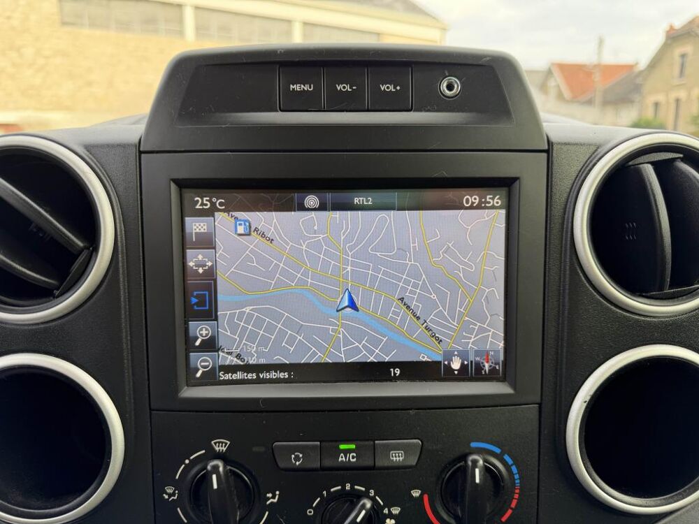 Partner 1.6 BlueHDi - 100 Tepee Style gps + clim + radar AR 2018 occasion 19100 Brive-la-Gaillarde