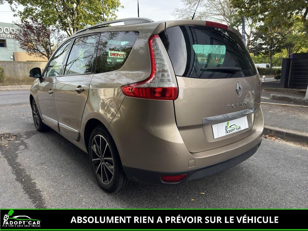 Sc&eacute;nic Grand 1.5 dCi FAP - 110 - BV EDC - 7pl GRAND III MONOSPACE 2013 occasion 77185 Lognes