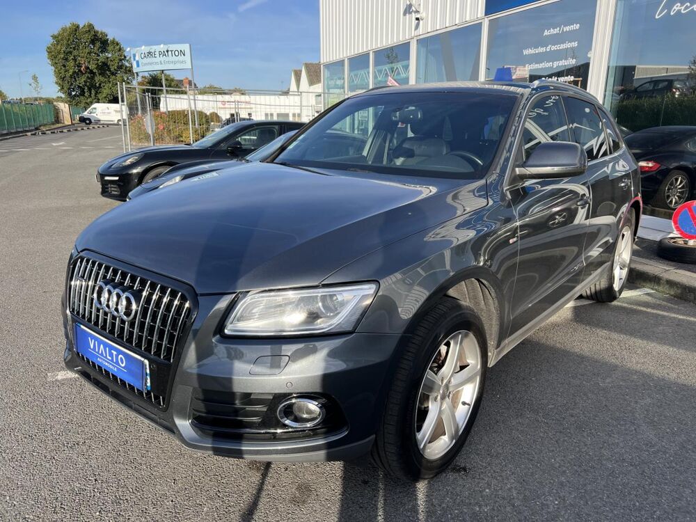 Q5 Quattro 2.0 TDI 177 S-tronic S-Line Carplay Attelage (Suivi 2013 occasion 49070 Beaucouz&eacute;