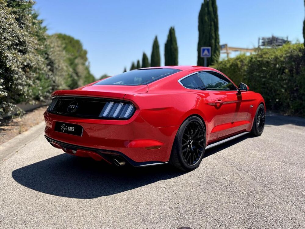 Mustang 5.0 V8 GT FASTBACK 421CH BVA - MALUS PAYE - FULL ENTRETIEN - 2016 occasion 13760 Saint-Cannat