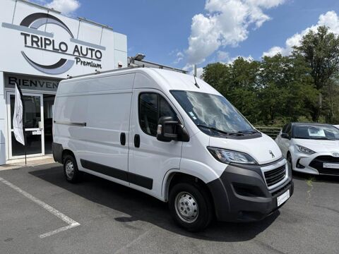 Peugeot Boxer Premium 330 L2H2 2.2 BlueHDi S&S - 140 FOURGON TOLE - TVA RE 2022 occasion Brive-la-Gaillarde 19100