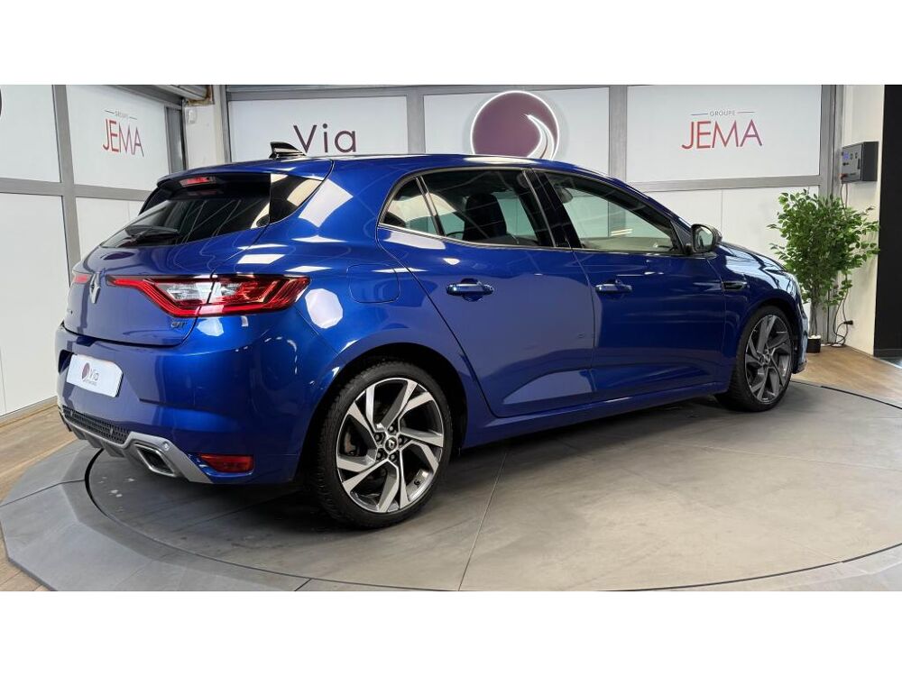 M&eacute;gane 4 IV GT 1.6 TCe 205 EDC - ATH - Si&egrave;ges chauffants - Apple Ca 2017 occasion 60740 Saint-Maximin
