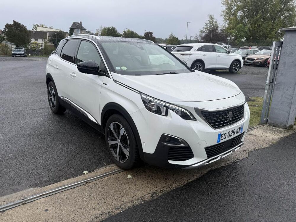 3008 1.6 BlueHDi BVA 120ch GPS + Cam&eacute;ra AR + carplay 2017 occasion 19100 Brive-la-Gaillarde