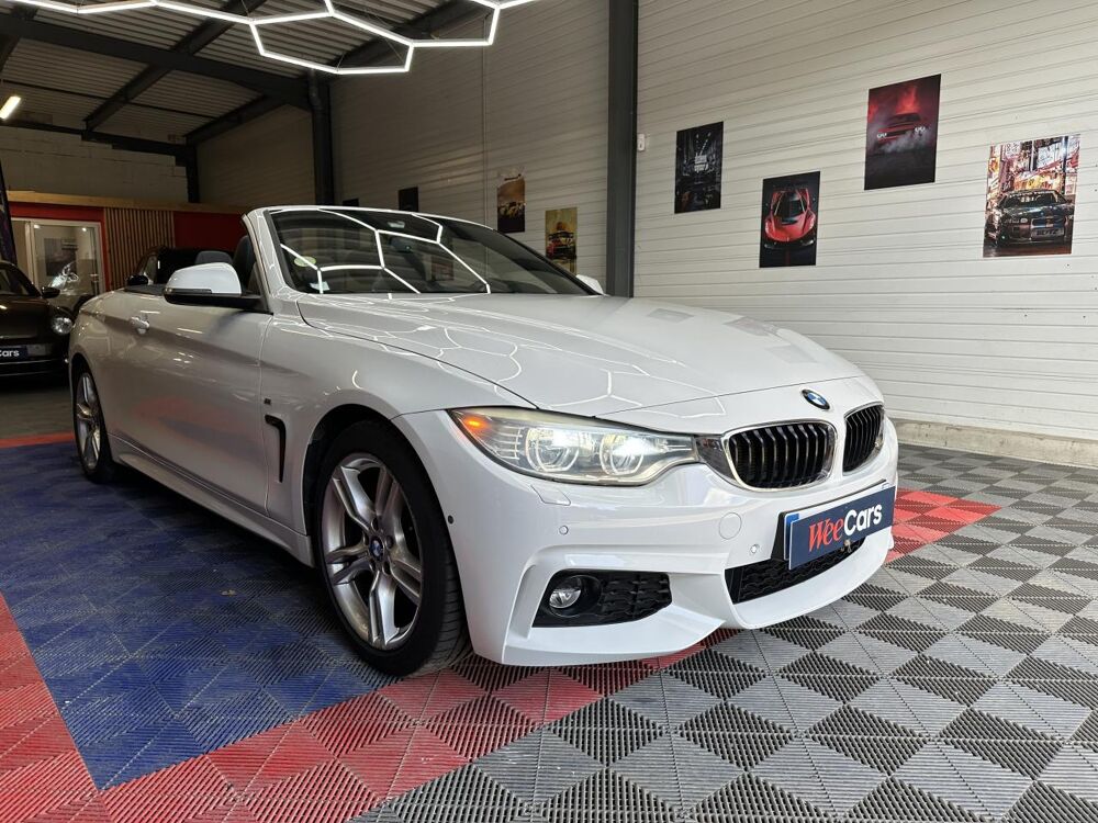 S&eacute;rie 4 CABRIOLET 2.0 420 D 185 M-SPORT BVA 2015 occasion 33370 Artigues-pr&egrave;s-Bordeaux