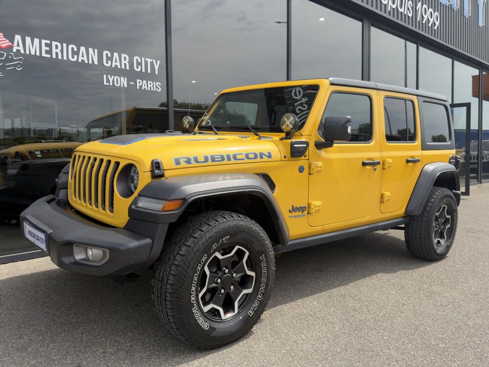 Wrangler 2.0i T 4xe - 380 - BVA 4x4 Unlimited Rubicon 2021 occasion 91830 Le Coudray-Montceaux