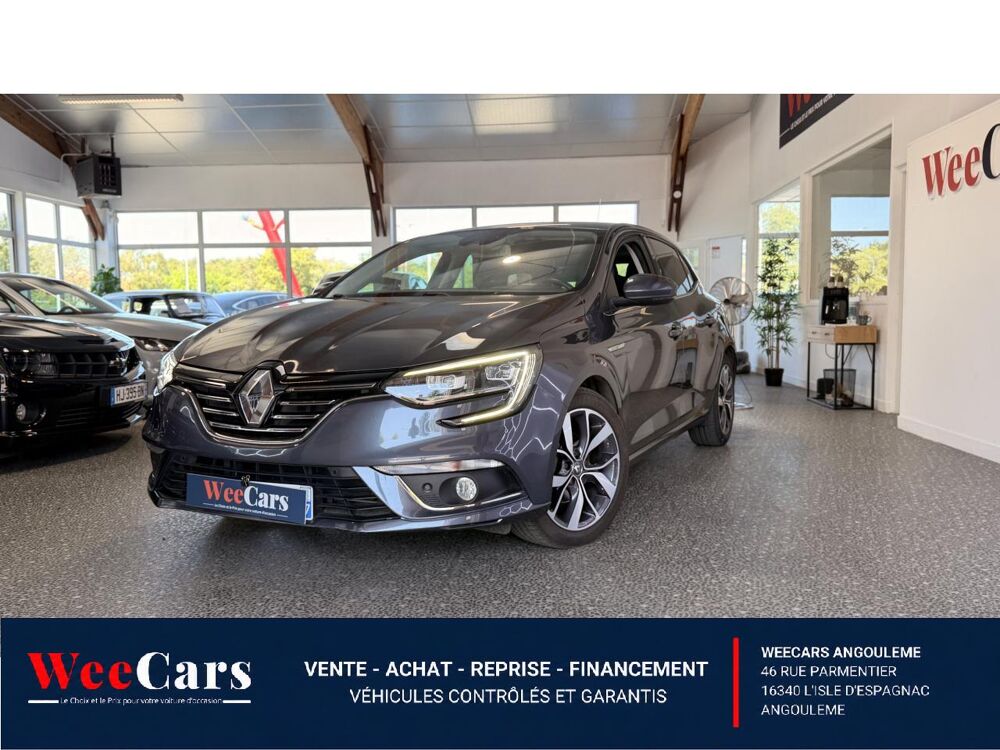 M&eacute;gane 1.2 Energy TCe - 130 ch Intens - Garantie 12 mois 2016 occasion 16000 Angoul&ecirc;me