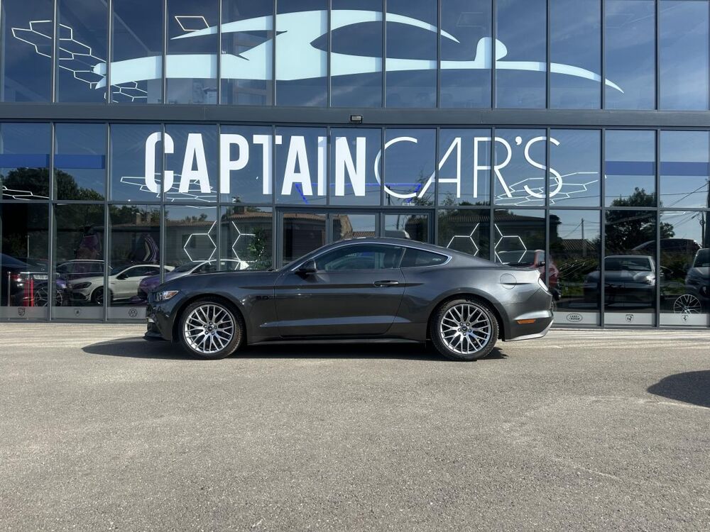 Mustang GT Fastback 5.0 V8 - 421ch - boite auto COUPE Phase 2 - ga 2016 occasion 33450 Montussan