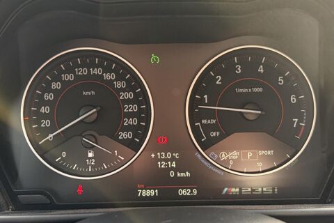 Serie 2 BMW M235i F22 326 ch BVA8 M Sport Propulsion Suivi BMW CarPl 2013 occasion 78760 Jouars-Pontchartrain
