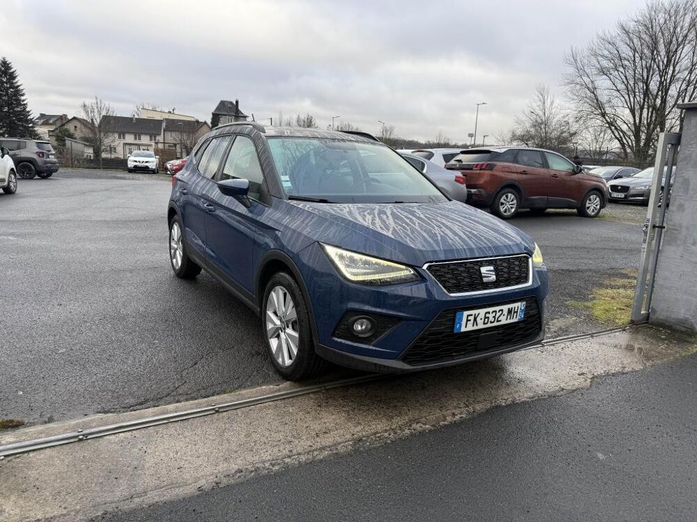 Arona 1.6 TDI - 95 S&S Urban gps + Clim + camera AR + radar AR 2019 occasion 19100 Brive-la-Gaillarde