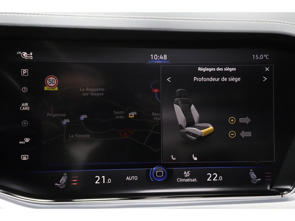 Touareg 3.0 TSI eHybrid 381 Elegance 4Motion Tiptronic 2021 occasion 06550 La Roquette-sur-Siagne