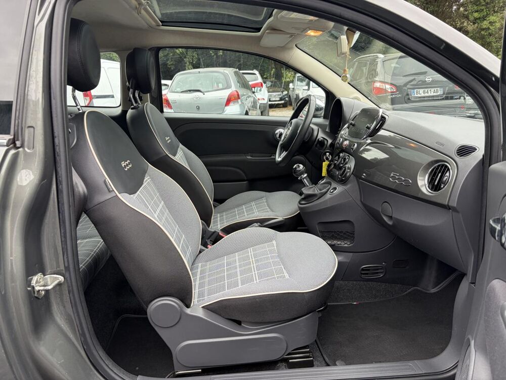 500 0.9i 85ch Turbo PHASE 2 /2017 / toit panoramique / carplay / 2017 occasion 30260 Orthoux-S&eacute;rignac-Quilhan
