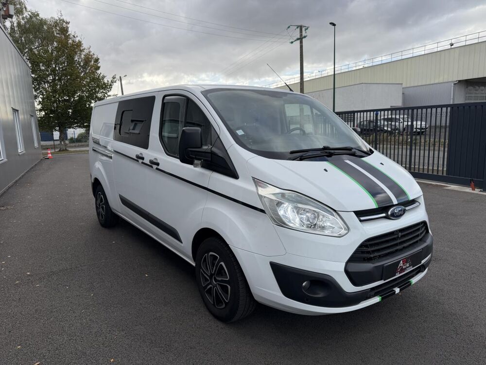 Transit CUSTOM VAN AMENAGE 2.2 125 CH - GARANTIE 6 MOIS 2012 occasion 22400 Lamballe