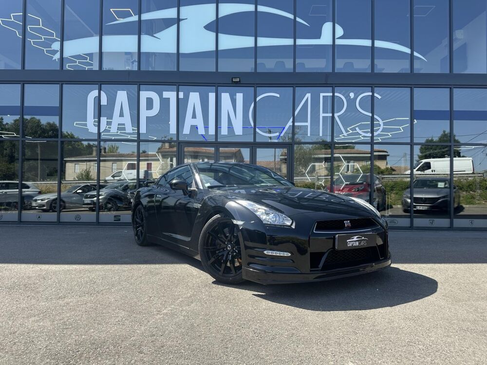 GT-R 3.8 V6 - 530 - BV GR6 COUPE Black Edition PHASE 2 - GARANTI 2011 occasion 33450 Montussan