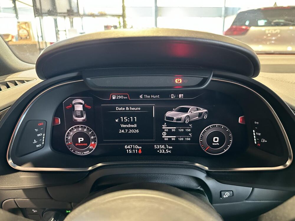 R8 Quattro 5.2 V10 FSI - S-tronic - Full PPF - B&O - CAM - SIE 2017 occasion 25300 Pontarlier