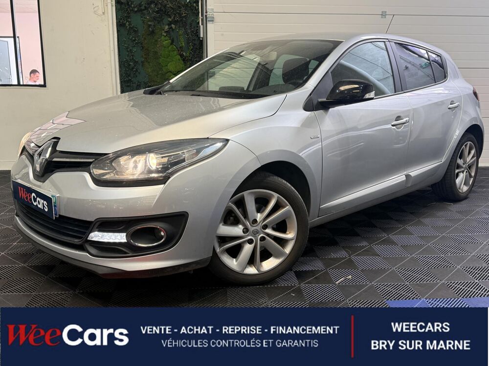 M&eacute;gane 1.2 Energy TCe - 115 Euro 6 Limited GARANTIE 12 MOIS 2015 occasion 94360 Bry-sur-Marne
