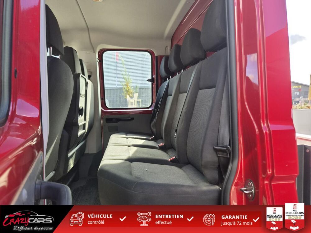 Crafter 4MOTION 35 L3 2.0 TDI 177 PLATEAU DOUBLE CABINE - 7 pl 2021 occasion 25300 Pontarlier
