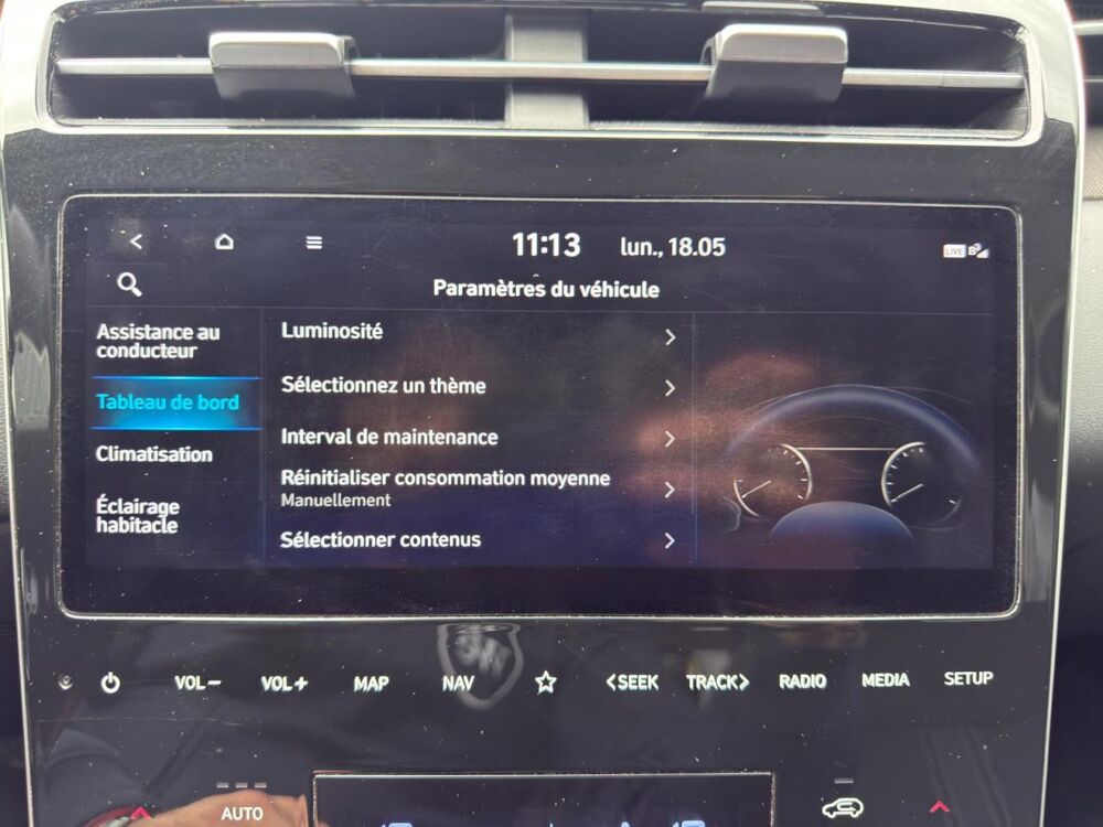 Tucson 1.6 CRDI 136 HYBRID MHEV 48VOLT CREATIVE 2WD DCT BVA CAMERA/ 2022 occasion 42170 Saint-Just-Saint-Rambert