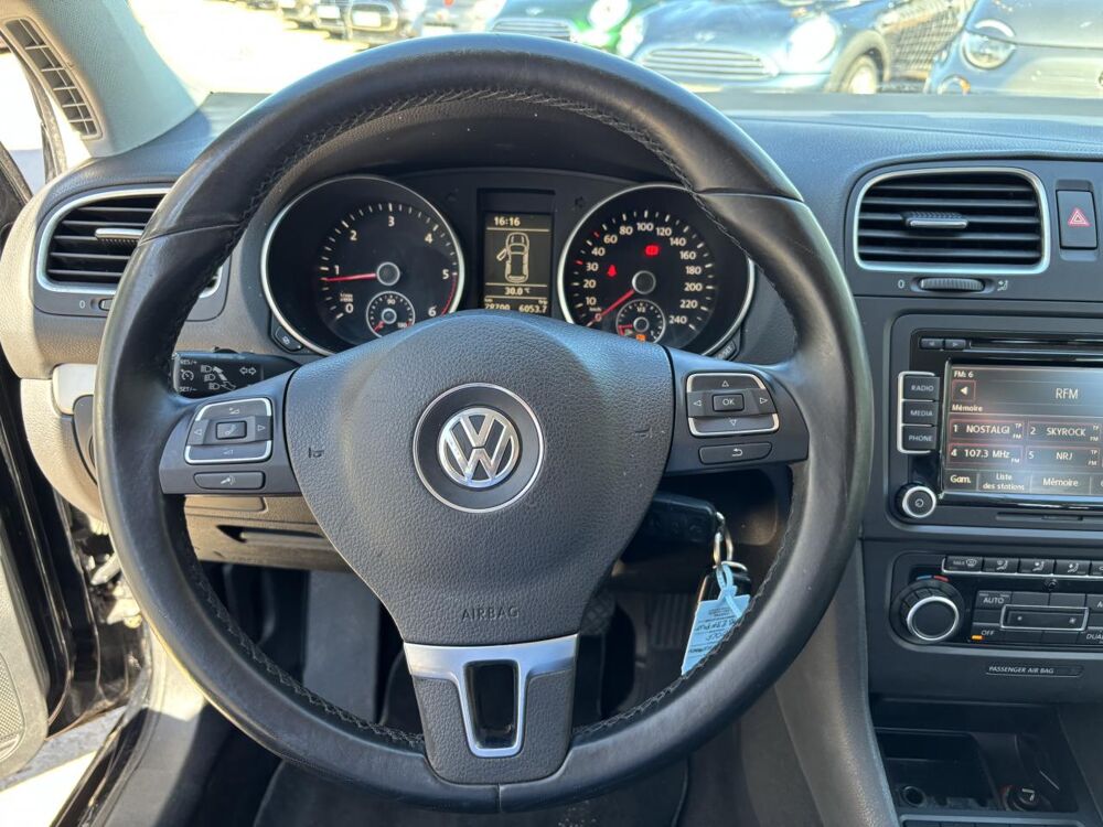 Golf 2.0 16V TDI CR FAP - 110 VI BERLINE Carat 2009 occasion 83490 Le Muy