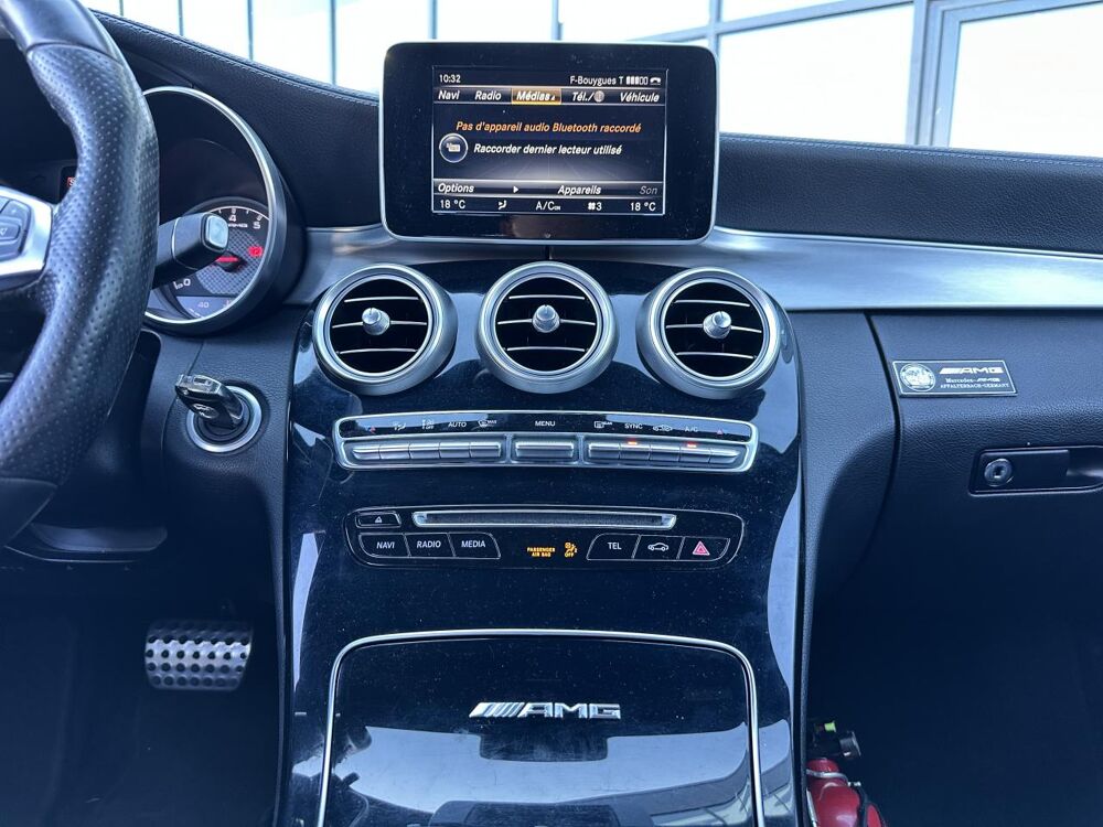 Classe C C 63 - BVA Speedshift MCT AMG - GARANTIE 12 MOIS 2015 occasion 33450 Montussan
