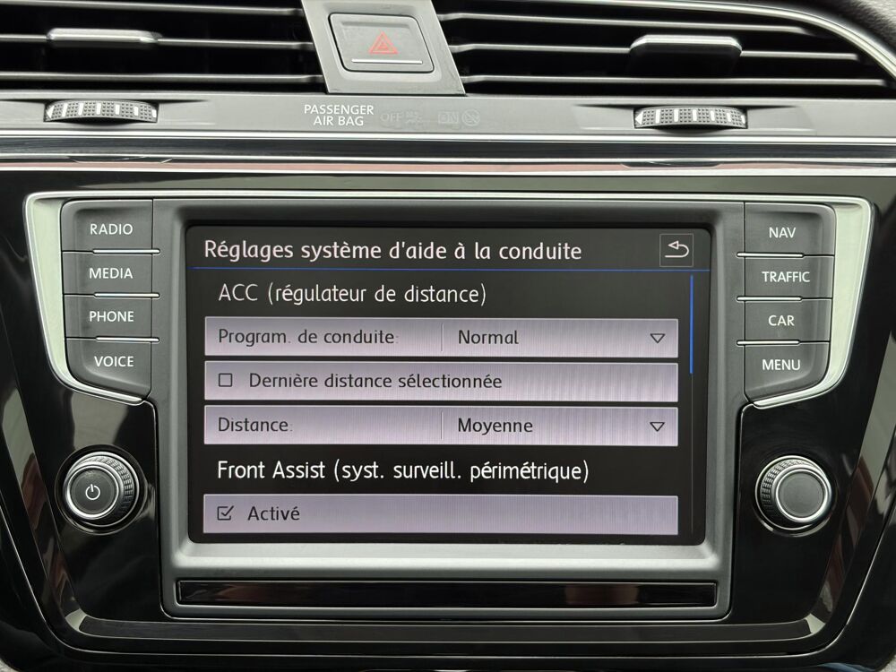 Touran 2.0 TDI 150 DSG Carat 1&egrave;re Main Attelage Toit ouvrant Pack 2017 occasion 67440 Marmoutier