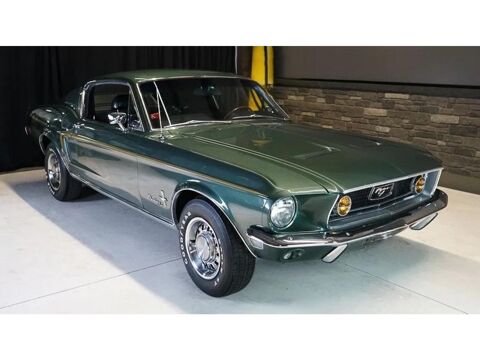 Ford Mustang FASTBACK verte Bullit d\'origine 1968 occasion Le Coudray-Montceaux 91830