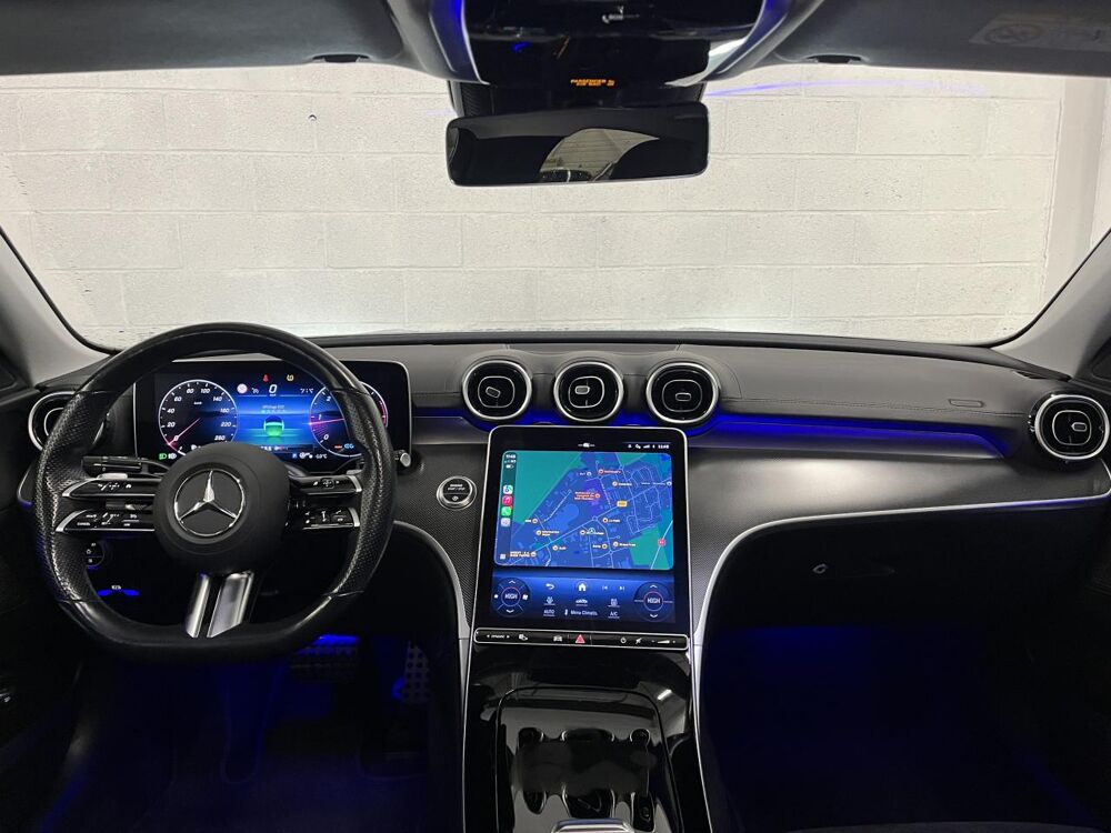 Classe C MERCEDES 2.0 220 D 200 MHEV HYBRID AMG LINE 9G-TRONIC BVA occasion 02000 Laon