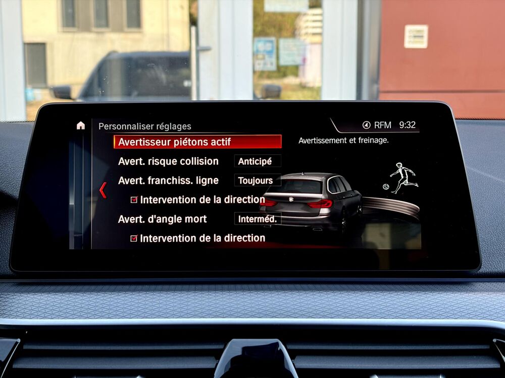 S&eacute;rie 5 M Sport 520d BVA 190 1&egrave;re Main Pack Advanced Safety toit ou 2020 occasion 67440 Marmoutier