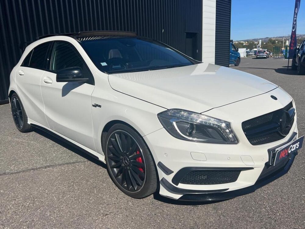 Classe A 2.0 45 360 AMG 4MATIC SPEEDSHIFT-DCT BVA / TOIT OUVRANT / SI 2015 occasion 42170 Saint-Just-Saint-Rambert