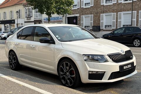 Octavia Skoda RS 2.0 TSI 220 DSG - Sieges RS & Sieges chauffants 2014 occasion 78760 Jouars-Pontchartrain