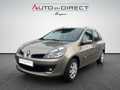 Renault Clio Estate TCe - 100 III BREAK Dynamique PHASE 1 2009 occasion Mougins 06250
