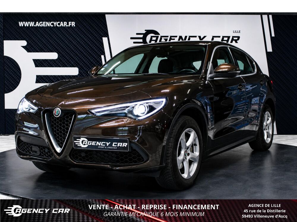 Stelvio Lusso Q4 2.0 T 280cv aucun frais a pr&eacute;voir ! 2018 occasion 59493 Villeneuve-d'Ascq