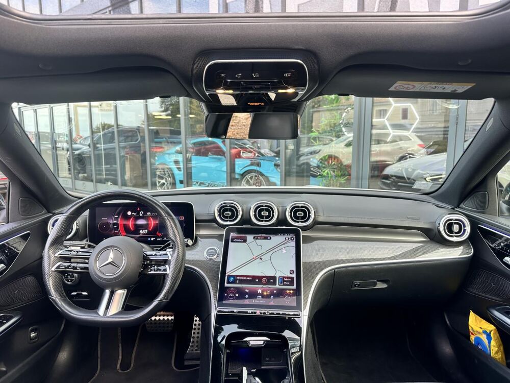 Classe C C 220 d - BVA 9G-Tronic AMG Line - GARANTIE 12 MOIS 2021 occasion 33450 Montussan