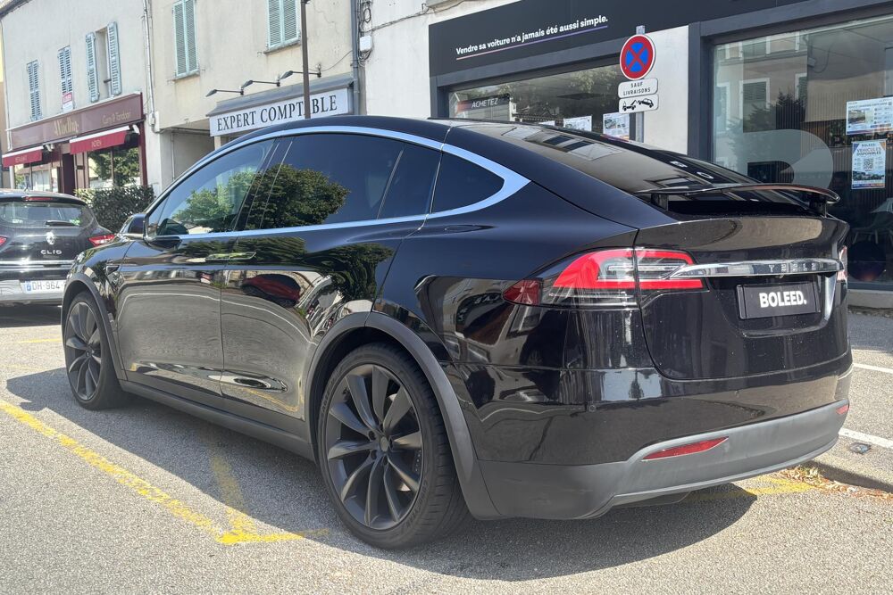 Model X 100D 525 ch- Autopilot Am&eacute;lior&eacute; - Int&eacute;rieur Cuir & Cam&eacute;ra 36 2018 occasion 78760 Jouars-Pontchartrain