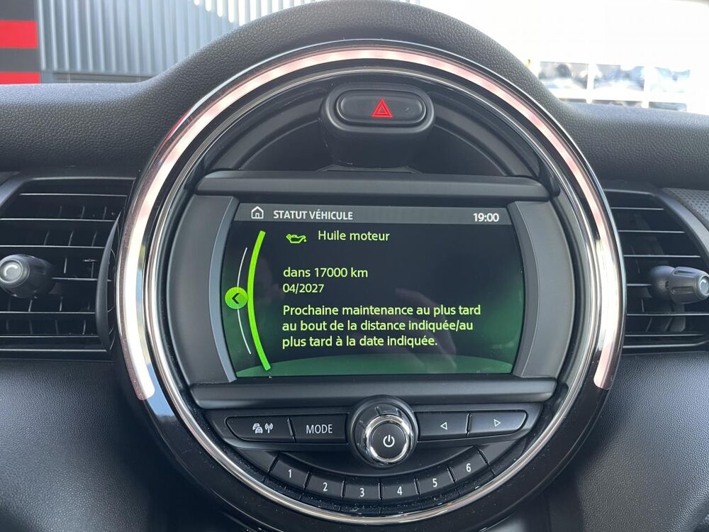 Cooper D 1.5i 136 Cooper Chili Hatch - RADAR AV/ AR - AppleCarplay 2019 occasion 25300 Pontarlier