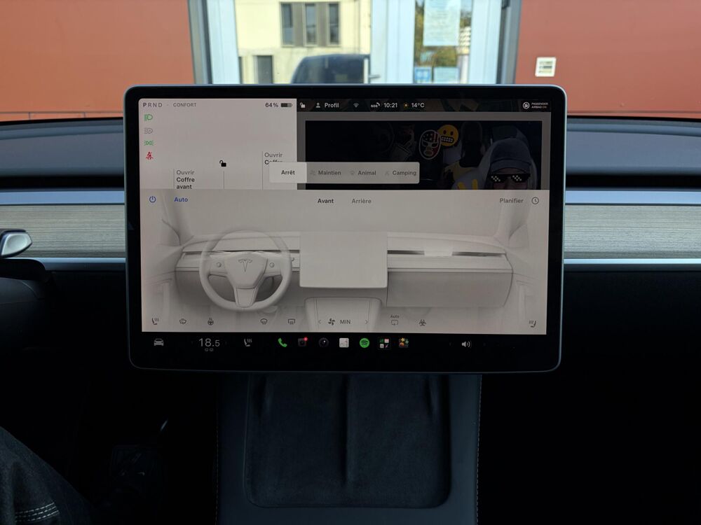 Model Y Grand Autonomie Dual Motor 4x4 1er Main AWD Attelage Autopil 2023 occasion 67440 Marmoutier