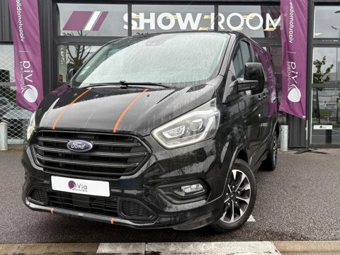 Ford Transit Custom 2.0 EcoBlue 185 - BVA - CABINE APPROFONDIE - 2021 occasion Saint-Maximin 60740