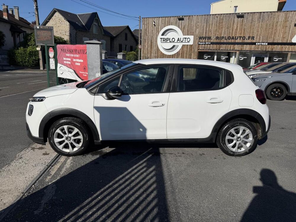 C3 1.5 BlueHDi - 100 S&S Feel Pack Gps + clim + Radar AR 2022 occasion 19100 Brive-la-Gaillarde