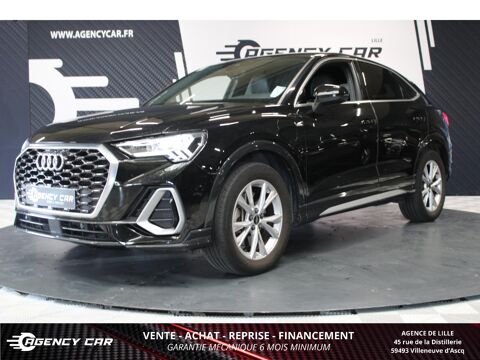 Audi Q3 Sportback 45 TFSI e 245 S-tronic 6 S Line Carplay Vitual Coc 2022 occasion Villeneuve-d'Ascq 59493