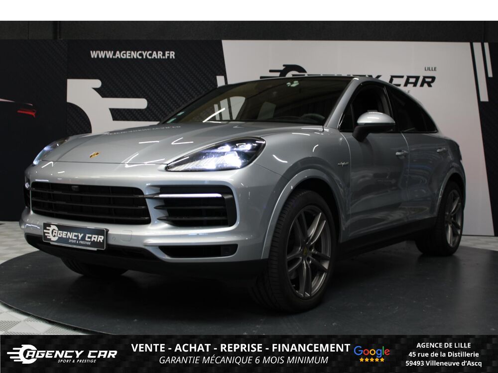 Cayenne Coup&eacute; 3.0i V6 462 BVA E-Hybrid Suivi Porsche Entretien r&eacute;cen 2020 occasion 59493 Villeneuve-d'Ascq