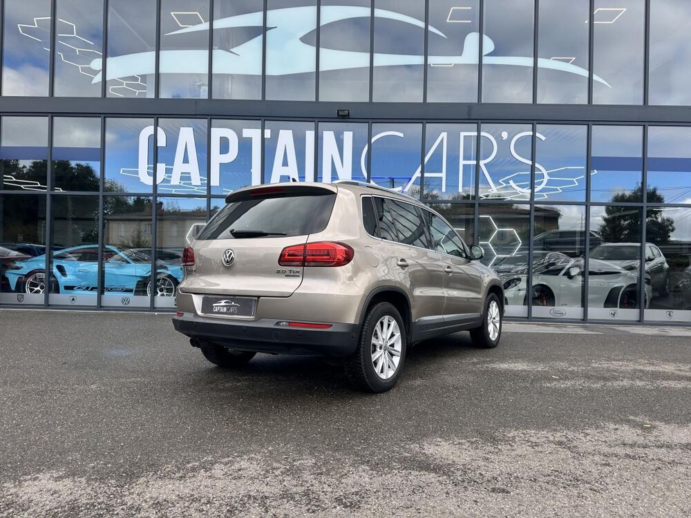 Tiguan 2.0 16V TDI BlueMotion - 140 -DSG7 Carat 4Motion PHASE 2- S 2014 occasion 33450 Montussan
