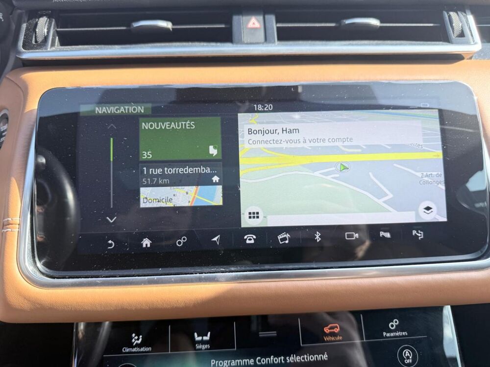 Range rover velar 3.0 D300 300 HSE R-DYNAMIC 4WD BVA DISTRIB/PANO/MERIDIAN/CUI 2017 occasion 42170 Saint-Just-Saint-Rambert